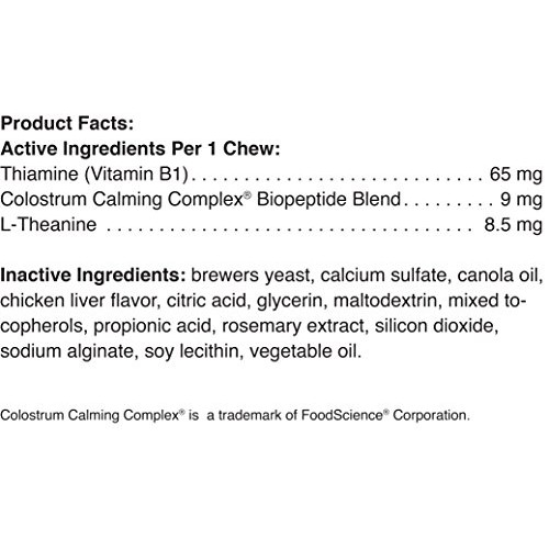 Pet Naturals - Calming for Dogs, Natural Behavior Support for Str...
