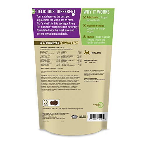 Pet Naturals - Daily Multi for Cats, Daily Multivitamin Formula w...