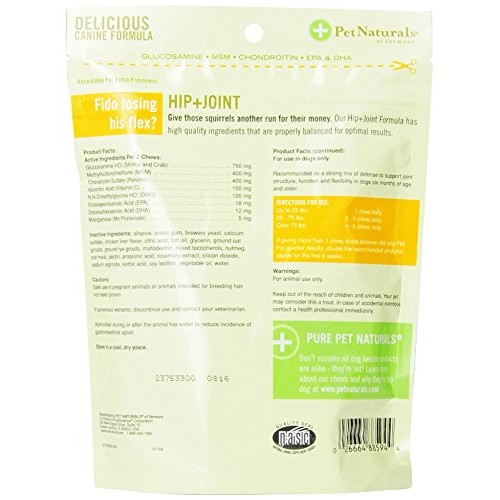 Pet Naturals Hip & Joint for Large Dogs 45 count