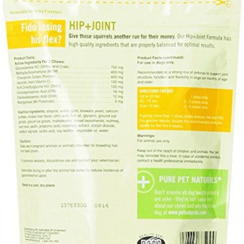 Pet Naturals Hip & Joint for Large Dogs 45 count