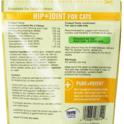 Pet Naturals of Vermont 3-Pack Hip Plus Joint Fun-Shaped Chews fo...