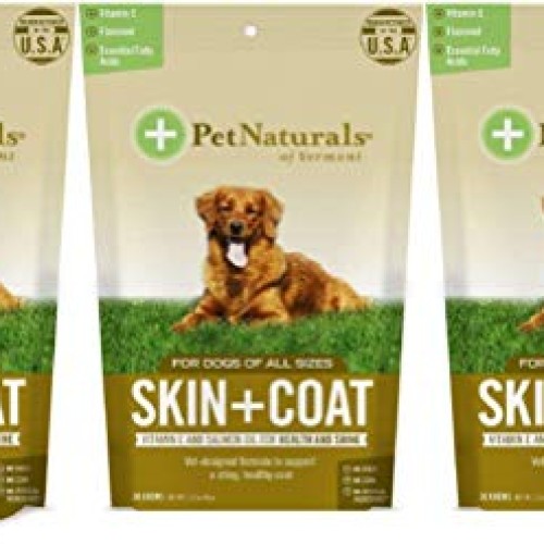 Pet Naturals of Vermont 3 Pack of Skin + Coat for Dogs, Skin and ...