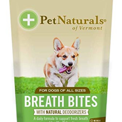 Pet Naturals of Vermont Breath Bites for Dogs 60 Chews 3.17oz