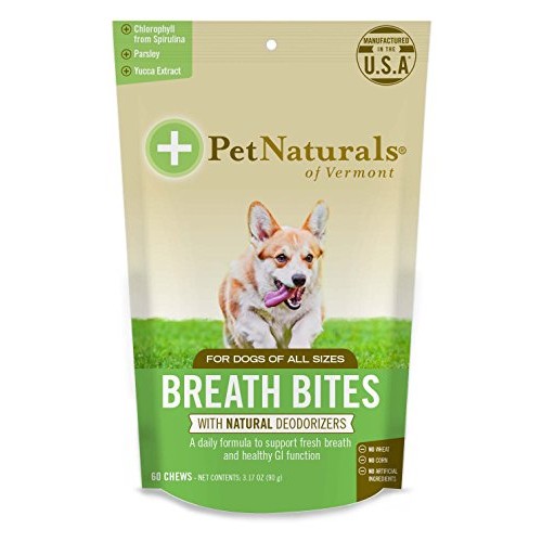 Pet Naturals of Vermont - Breath Bites, Fresh Breath Dental Healt...