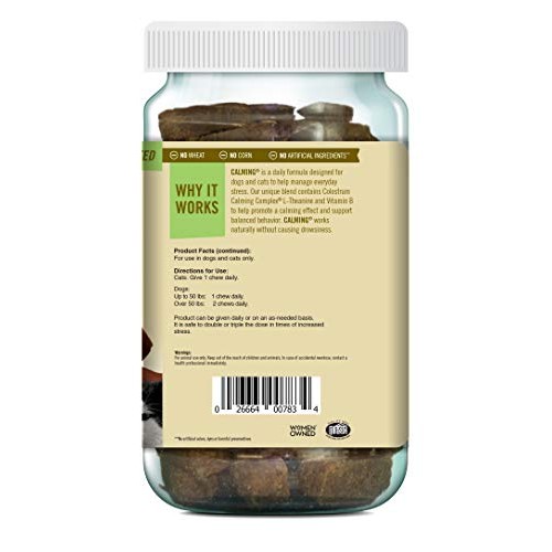 Pet Naturals of Vermont - Calming, Behavioral Support Supplement ...