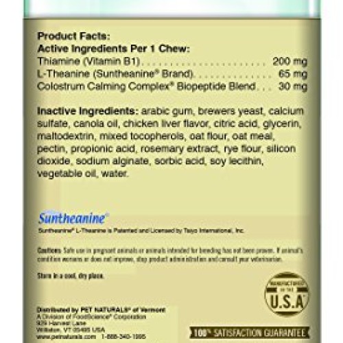 Pet Naturals of Vermont - Calming XL, Behavior Support Supplement...