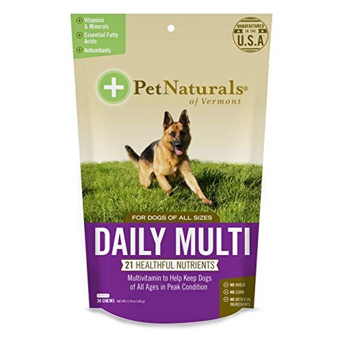 Pet Naturals of Vermont - Daily Multi for Dogs, Everyday Multivit...