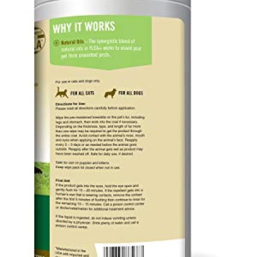 Pet Naturals of Vermont - Flea + Tick, All-Natural Flea, Tick and...