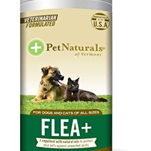 Pet Naturals of Vermont - Flea + Tick, All-Natural Flea, Tick and...