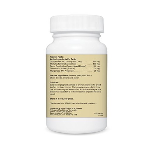 Pet Naturals of Vermont - Hip + Joint for Dogs, Daily Joint Suppo...