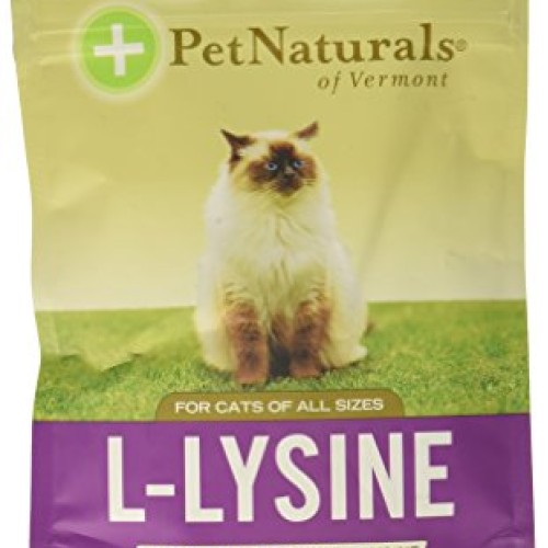 Pet Naturals of Vermont Lysine FunShaped Chews for Cats 120 count...