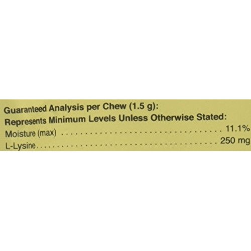 Pet Naturals of Vermont Lysine FunShaped Chews for Cats 120 count...