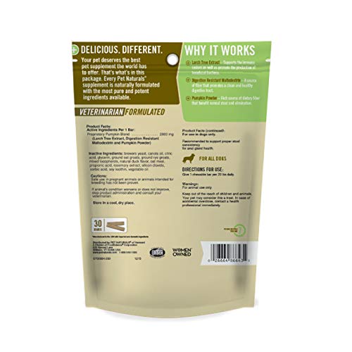 Pet Naturals of Vermont - Scoot Bars, Natural Anal Gland Support ...