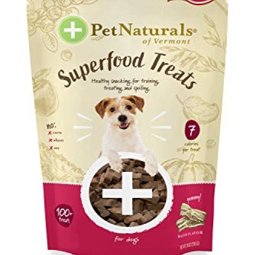 Pet Naturals of Vermont Superfood Dog Treats, Bacon, 7.41oz - Nat...