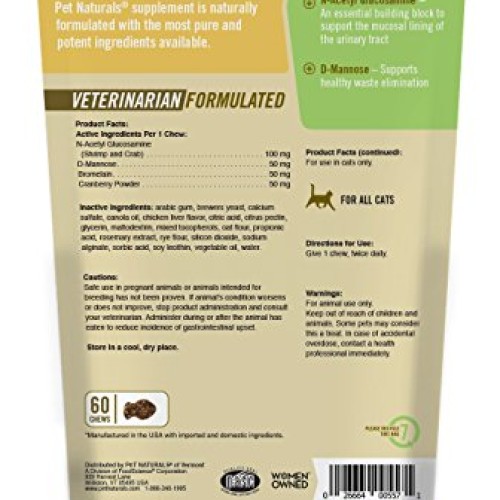 Pet Naturals of Vermont - UT Support for Cats, Urinary Tract Supp...