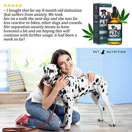 Hеmp Oil Dogs Cats - Helps Pets with Anxiety, Pain, Stress, Sleep...