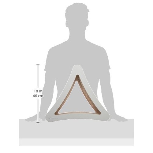 PetFusion 3-Sided Vertical Cat Scratching Post Standard Size, Wa...