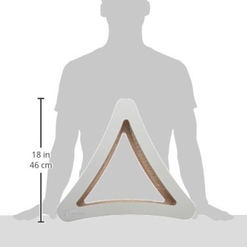 PetFusion 3-Sided Vertical Cat Scratching Post Standard Size, Wa...