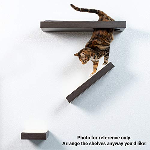 PetFusion Cat Activity Wall Shelves Available as a 3-Piece Set o...