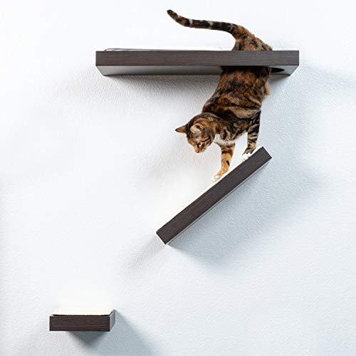 PetFusion Cat Activity Wall Shelves Available as a 3-Piece Set o...