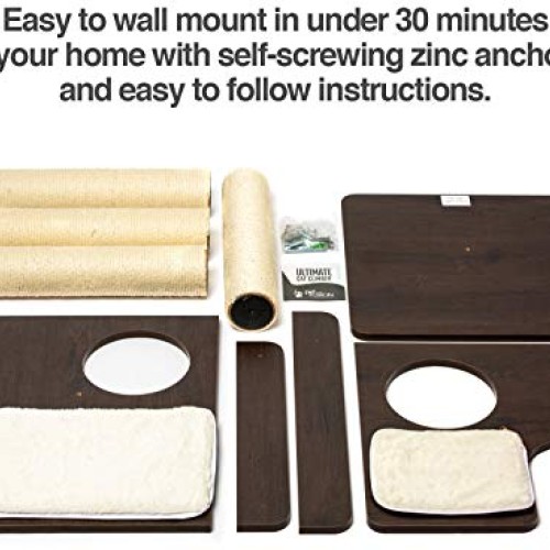 PetFusion Ultimate Cat Climbing Tower & Activity Tree. 24 x 20.8...