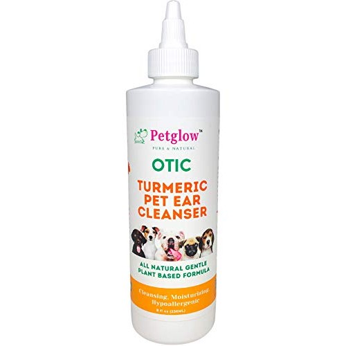 Ear Cleaner for Pet Mite and Yeast Infection Treatment for Dogs a...