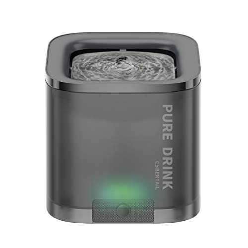 PETKIT CYBERTAIL Cat Water Fountain, 63oz/1.85L Pet Water Fountai...