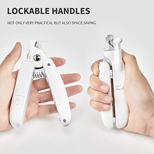 PETKIT Dogs Cat Nail Clippers with Light and File, Bloodline Safe...