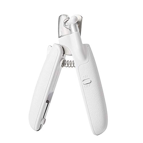 PETKIT Dogs Cat Nail Clippers with Light and File, Bloodline Safe...
