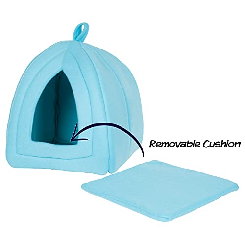 PETMAKER Igloo Pet Bed Collection - Soft Indoor Enclosed Covered ...