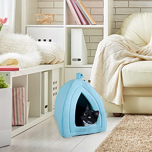 PETMAKER Igloo Pet Bed Collection - Soft Indoor Enclosed Covered ...