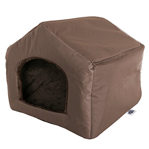PETMAKER Indoor Dog House – Covered Dog Bed with House Shape and ...