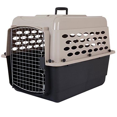 Petmate 21947 Vari 28-Inch Pets Kennel, 25-30-Pound, Bleached Linen