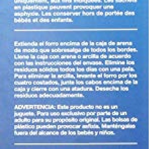 Petmate Cleanstep Litter Box Liners, Jumbo, 8 Count