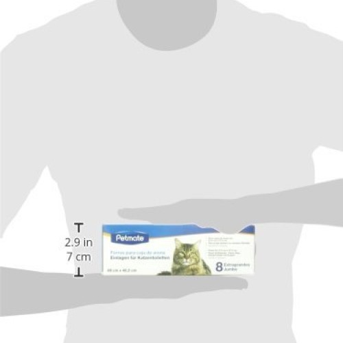 Petmate Cleanstep Litter Box Liners, Jumbo, 8 Count