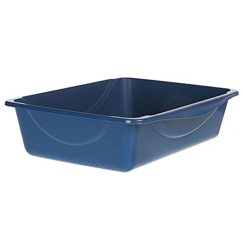 Petmate Doskocil Litter Pan, Blue Mesa/Mouse Grey, Jumbo