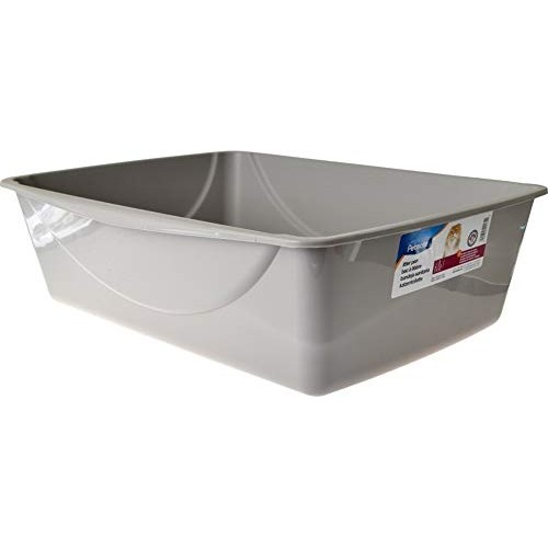 Petmate Doskocil Litter Pan, Blue Mesa/Mouse Grey, Jumbo