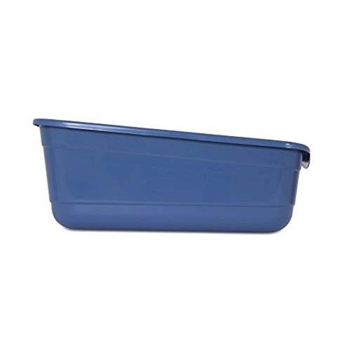 Petmate Giant Litter Pan High-Capacity Cat Litter Box Blue Mesa C...