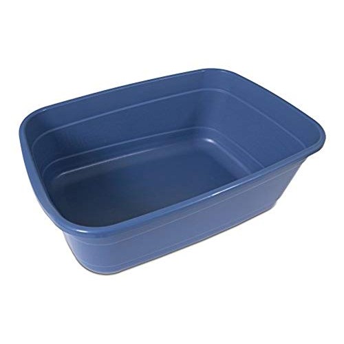 Petmate Giant Litter Pan High-Capacity Cat Litter Box Blue Mesa C...