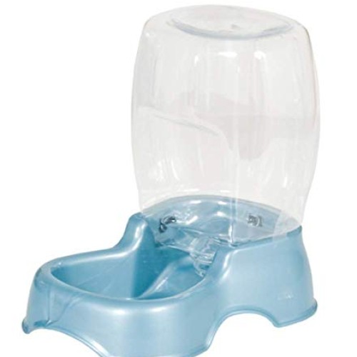 Petmate Pet Cafe Gravity Waterer Cat and Dog Water, 0.75GAL