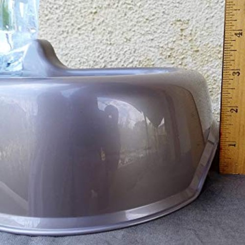 Petmate Pet Cafe Pet Waterer, 3 Gal, pearl silver gray