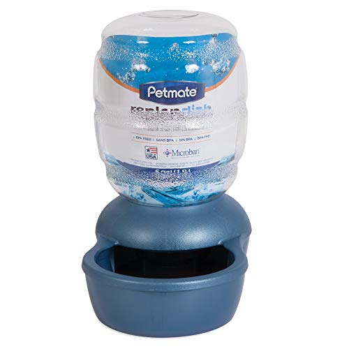 Petmate Replendish Gravity Waterer with Microban Cat and Dog Wate...