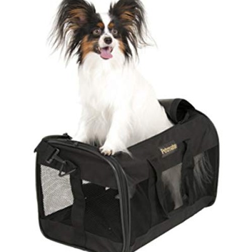 Petmate Soft-Sided Kennel Cab Small Pet Carrier Two Easy-Open Doo...