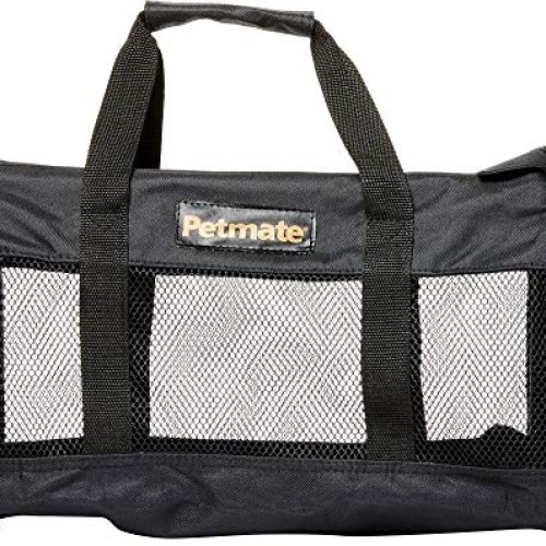 Petmate Soft-Sided Kennel Cab Small Pet Carrier Two Easy-Open Doo...