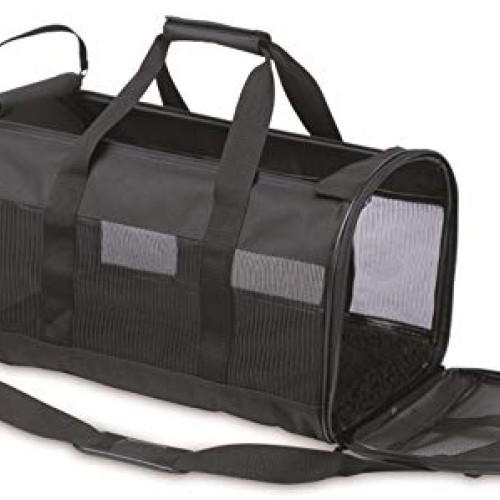 Petmate Soft-Sided Kennel Cab Small Pet Carrier Two Easy-Open Doo...