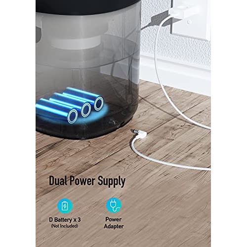 PETODAY Automatic Cat Feeder with APP Control, WiFi Enabled 4L Au...