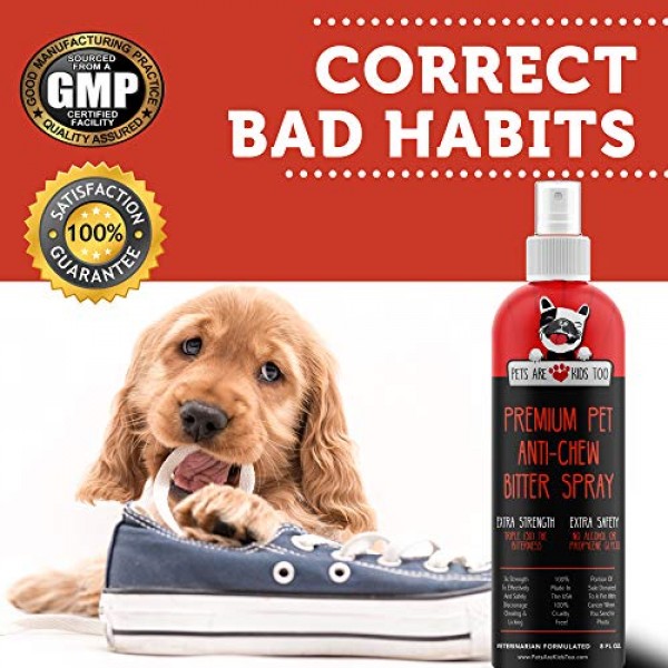 Anti Chew Dog Training Spray: No Chew Bitter Spray and Pet Deterr...