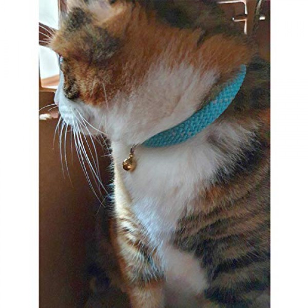 4 Pack Breakaway Cat Collar with Bell, Safety Buckle Collars for ...