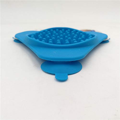 Pet Dog Slow Feeder Plate Bath Lick Pad Sticker Transfer Fixed Su...