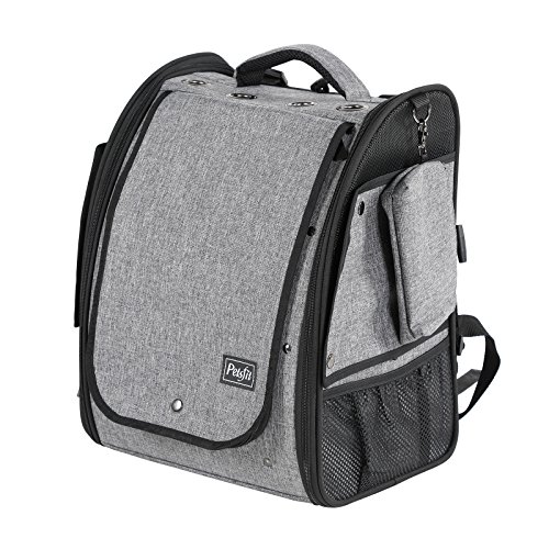 Petsfit Bird Carrier with Stainless Steel Bowl, Includes Slide Tr...